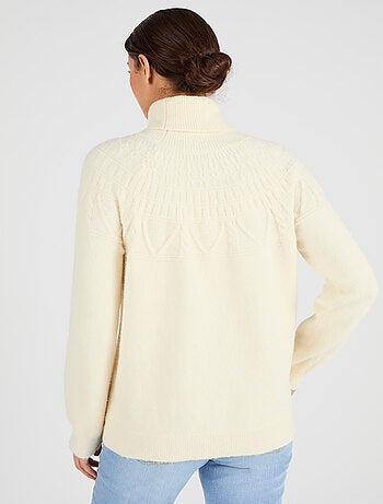 Pull maille fantaisie Thermolactyl - Damart