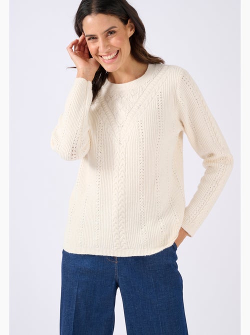 Pull maille fantaisie Thermolactyl - Damart - Kiabi