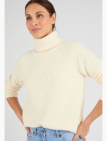 Pull maille fantaisie Thermolactyl - Damart