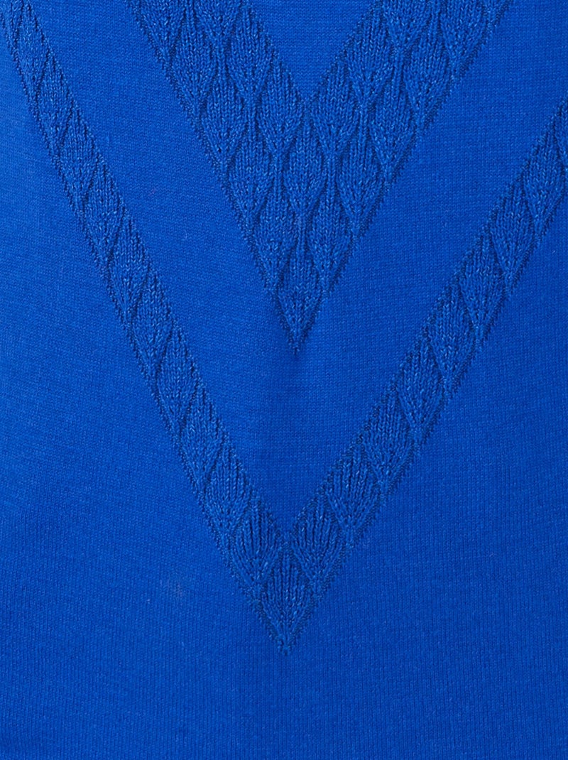 Pull maille fantaisie Thermolactyl - Damart Orange corail - Kiabi