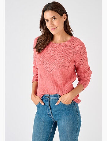 Pull maille fantaisie Thermolactyl - Damart