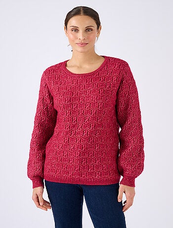 Pull maille fantaisie Thermolactyl - Damart