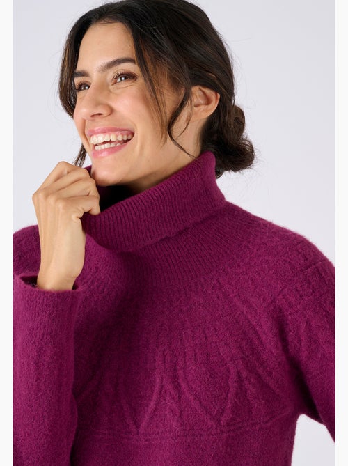 Pull maille fantaisie Thermolactyl - Damart - Kiabi