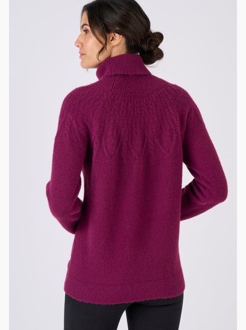 Pull maille fantaisie Thermolactyl - Damart - Kiabi