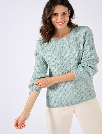 Pull maille fantaisie thermolactyl - damart