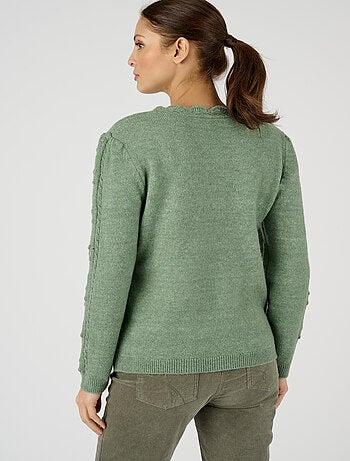 Pull maille fantaisie Thermolactyl - Damart