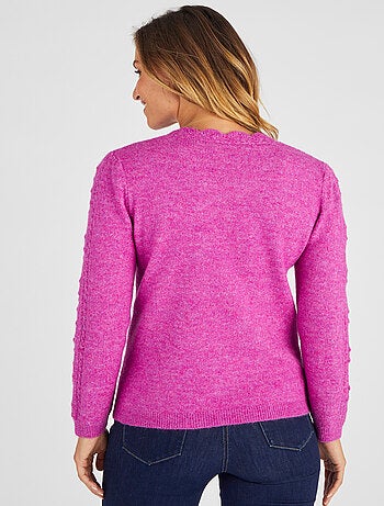 Pull maille fantaisie Thermolactyl - Damart