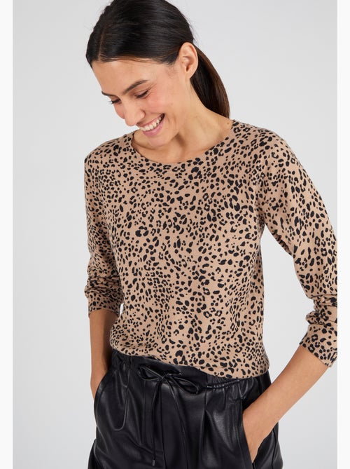 Pull maille fine - Damart - Kiabi