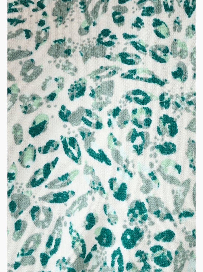 Pull maille fine - Damart Vert - Kiabi