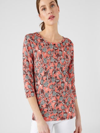 Pull maille fine manches 3/4 - Damart