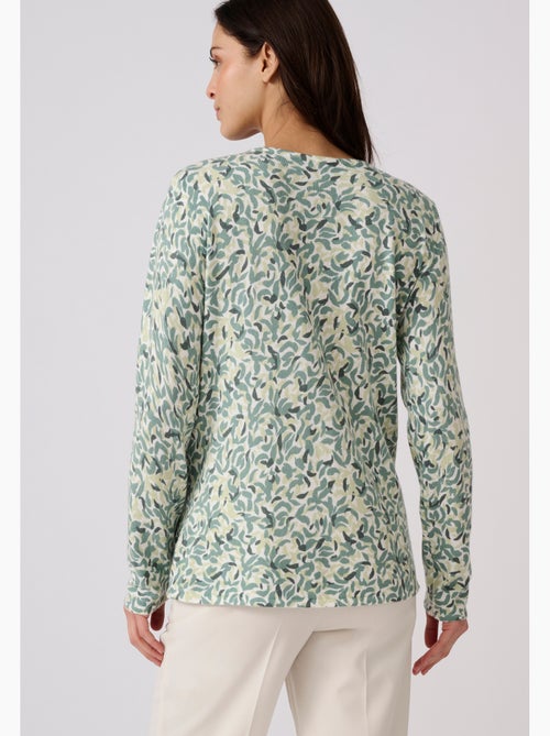 Pull maille fine uni ou imprimé - damart - Kiabi Pull maille fine uni ou imprimé - damart - Kiabi