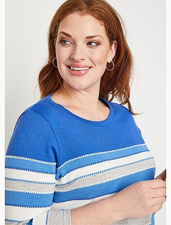 Pull maille jacquard fantaisie - Afibel