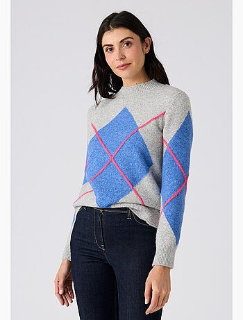 Pull maille jacquard Thermolactyl - Damart