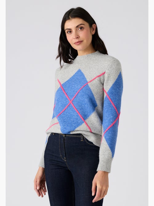 Pull maille jacquard Thermolactyl - Damart - Kiabi