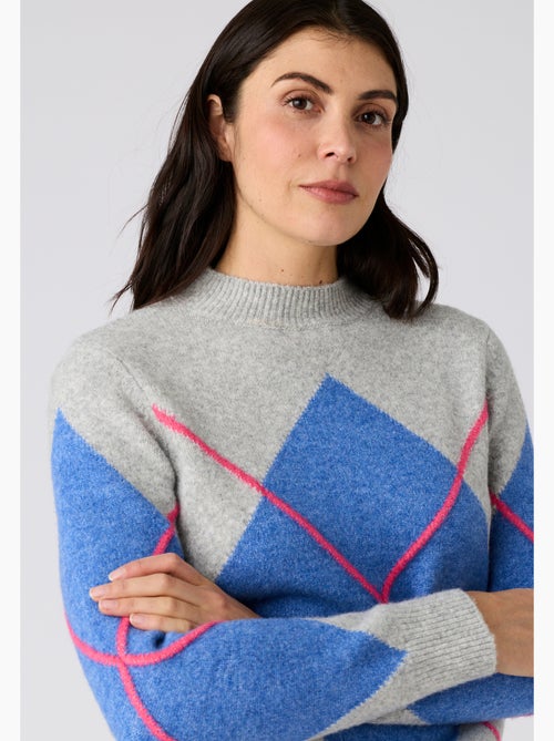 Pull maille jacquard Thermolactyl - Damart - Kiabi
