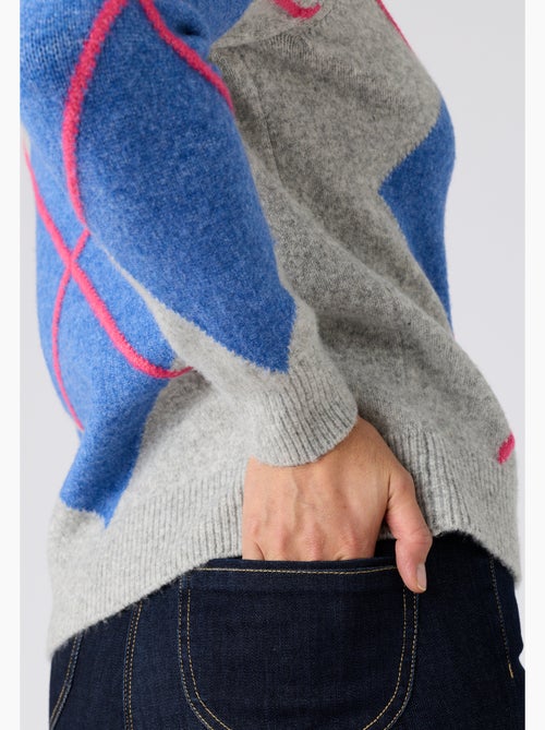 Pull maille jacquard Thermolactyl - Damart - Kiabi