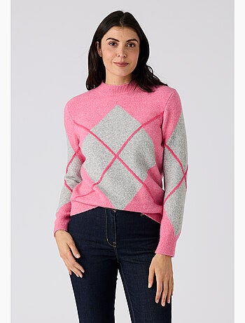 Pull maille jacquard Thermolactyl - Damart