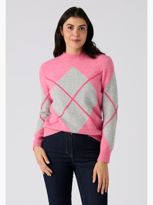 Pull maille jacquard Thermolactyl - Damart - Kiabi