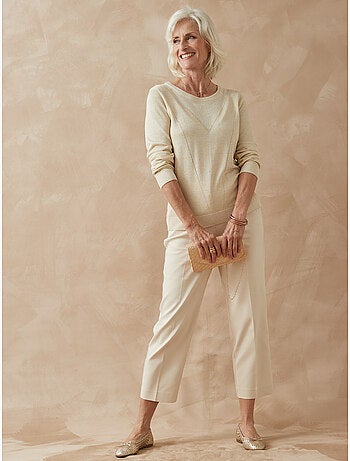 Pull maille légèrement brillante - DAXON