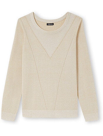Pull maille légèrement brillante - DAXON
