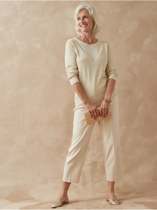 Pull maille légèrement brillante - DAXON - Kiabi