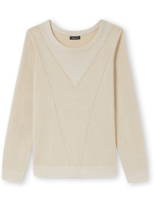 Pull maille légèrement brillante - DAXON - Kiabi