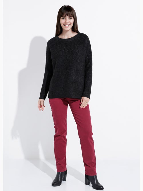 Pull maille mousseuse encolure bateau - afibel - Kiabi Pull maille mousseuse encolure bateau - afibel - Kiabi
