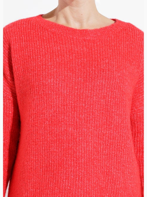 Pull maille mousseuse encolure bateau - afibel - Kiabi Pull maille mousseuse encolure bateau - afibel - Kiabi