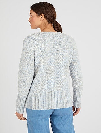 Pull maille multicolore - Damart