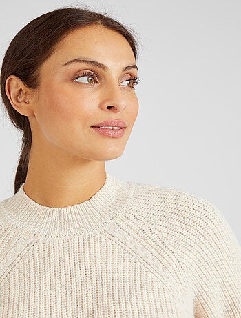 Pull maille perlée Thermolactyl - Damart