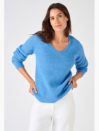 Pull maille perlée Thermolactyl - Damart