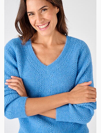 Pull maille perlée Thermolactyl - Damart