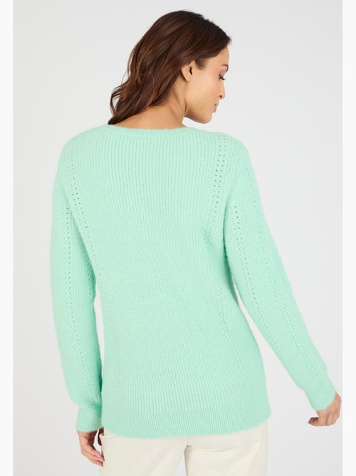 Pull maille perlée Thermolactyl - Damart - Kiabi