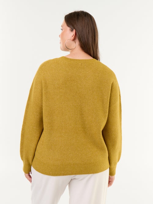 Pull maille torsadée - Kiabi Pull maille torsadée - Kiabi