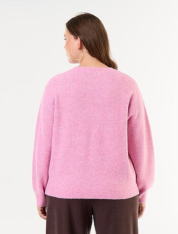 Pull maille torsadée