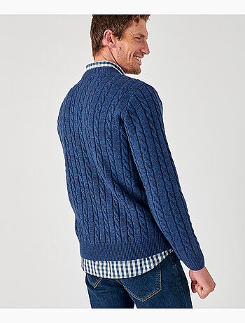 Pull maille torsades - Damart