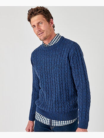 Pull maille torsades - Damart