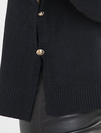 Pull Malo Noir Pulls cheminée