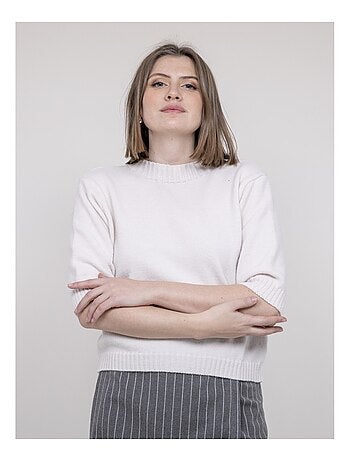 Pull manche courte KERLAZ