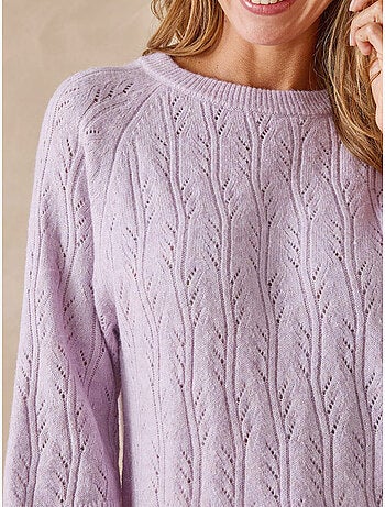 Pull manches au coude 5% laine - DAXON