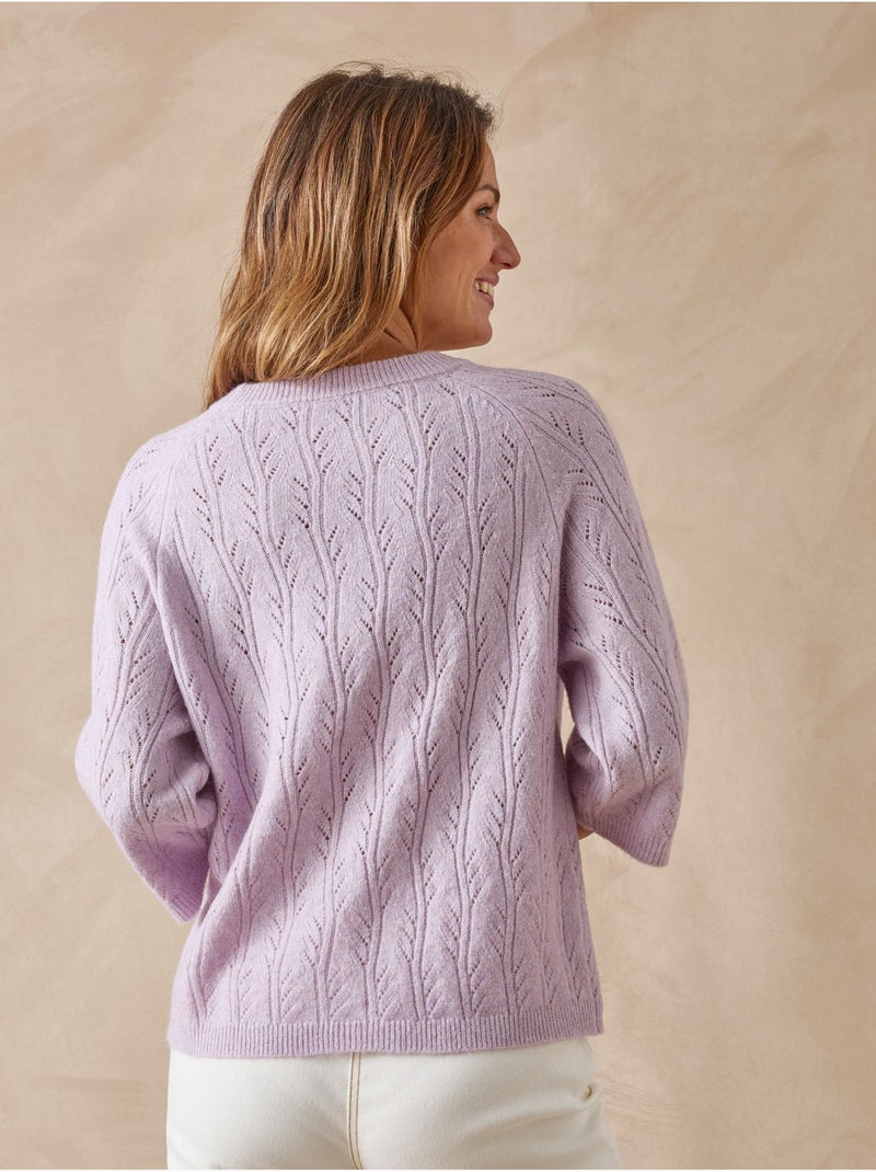 Pull manches au coude 5% laine - DAXON Parme - Kiabi