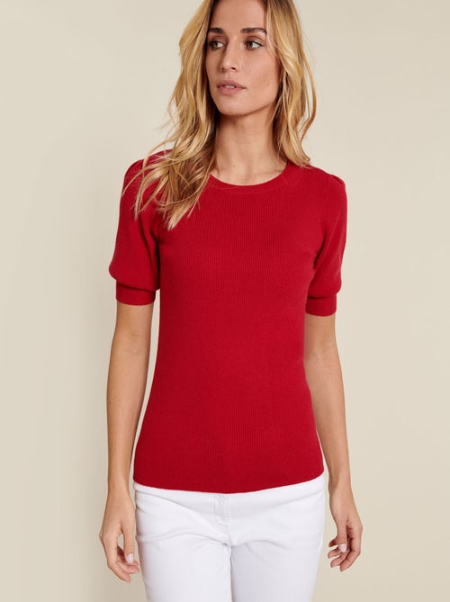 Pull manches ballon - Damart - Kiabi