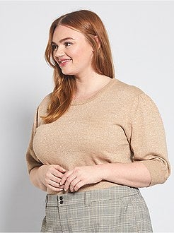 Pull manches ballon - Kiabi