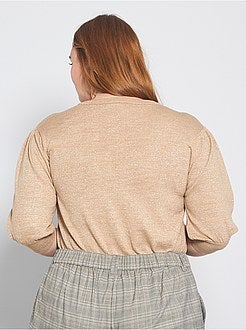 Pull manches ballon - Kiabi