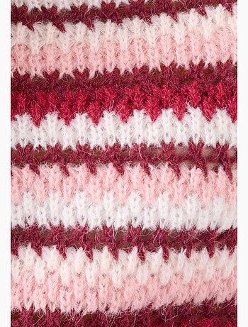 Pull manches ballon rayé - Damart