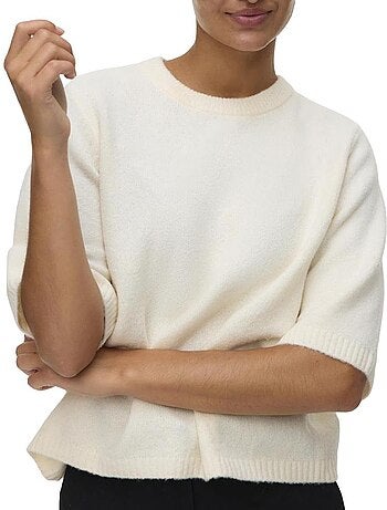 Pull Manches Courtes Femme Vero Moda