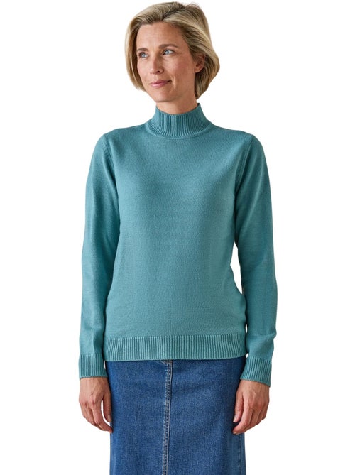 Pull manches longues col montant - DAXON - Kiabi Pull manches longues col montant - DAXON - Kiabi
