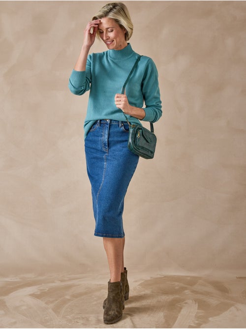 Pull manches longues col montant - DAXON - Kiabi Pull manches longues col montant - DAXON - Kiabi