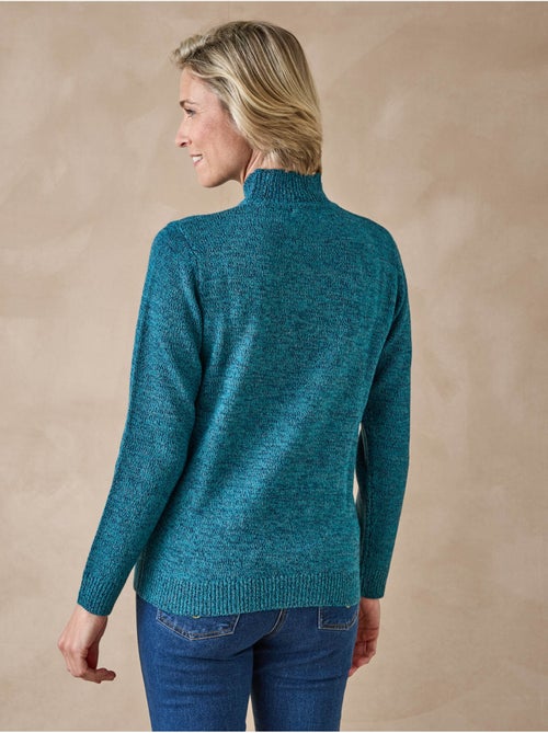 Pull manches longues col montant - DAXON - Kiabi