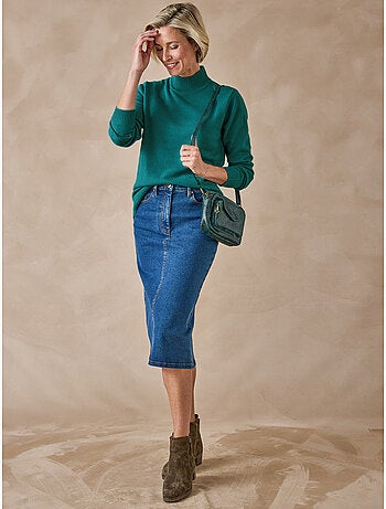 Pull manches longues col montant - DAXON